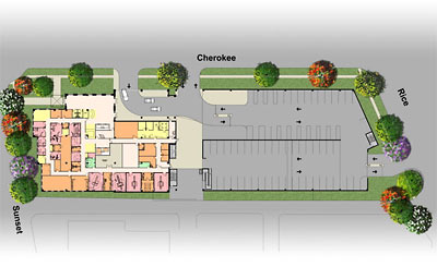 Medical Clinic of Houston Site Plan