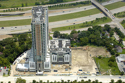 Mosaic Tower Under Construction, July 2007