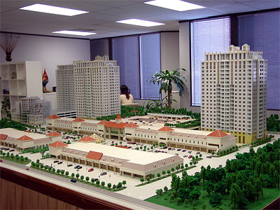 Model of Park 8: The Land of Oz near Chinatown, Houston, Texas