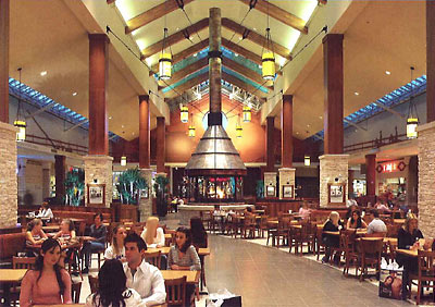 Food Court at the West Oaks Mall, Houston, Texas