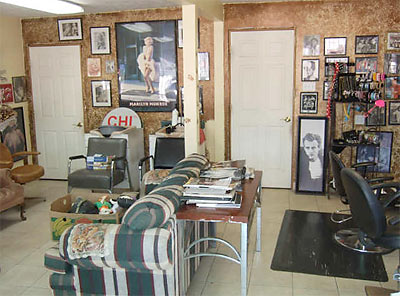 Interior of Beauty Salon at 4907 Main St., North Norhill, near the Houston Heights