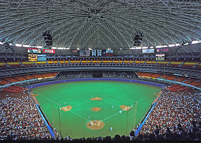 Astros Vs. Expos at the Astrodome, 1992
