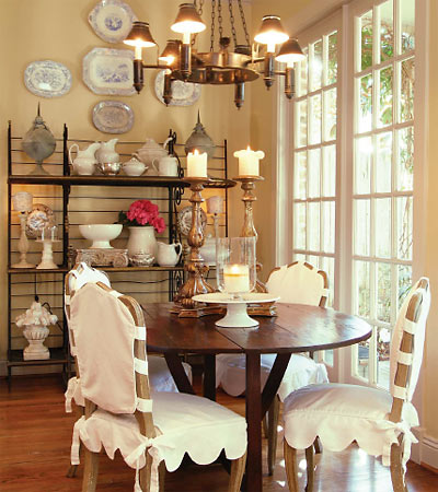 Joni Webbâ€™s Dining Room, from Houston House and Home Magazine