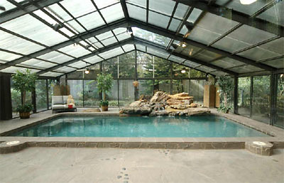 Covered Pool at 10926 Leaning Ash Ln. in Ashwood, Houston