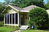 511 Byrne St., Woodland Heights, Houston Before Renovation and Expansion