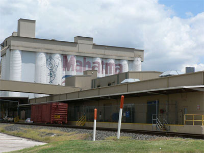 Mahatma Rice Silos at Riviana Foods Plant, 1702 Taylor St., Houston