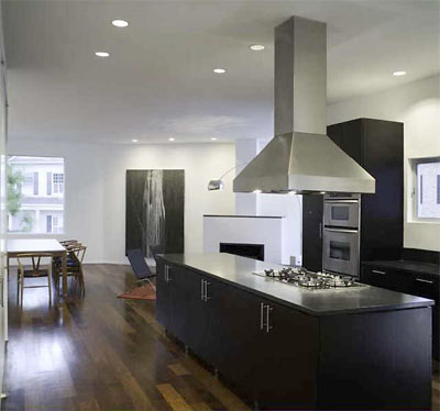 Kitchen of Menil Townhome at 608A Stanford St., Temple Terrace, Houston