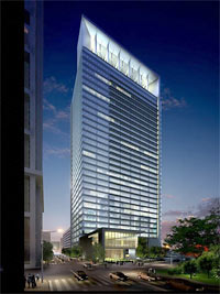 Rendering of Discovery Tower by Gensler, Downtown Houston