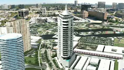 Randall Davis’s Proposed Titan Condo Highrise, Post Oak Blvd., Uptown Houston