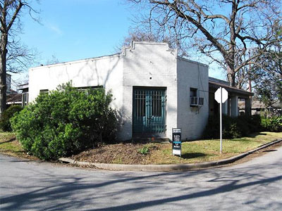 Former Post Office at 2601 Baylor St., Sunset Heights, Houston