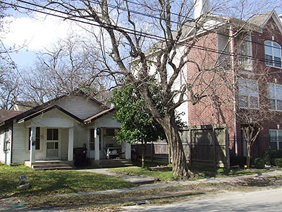 Bungalow and Townhomes on Marconi St., Houston