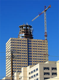 Memorial Hermann Tower at I-10 and Gessner Under Construction