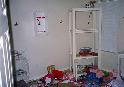 Interior of Foreclosed Home in Bear Creek Meadows, Katy, Texas