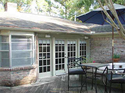 Neighborhood Guessing Game 3: Deck at 9219 Kristin Dr., Houston