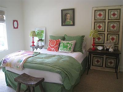 Guest Bedroom, Wheat Residence, West University Place, Texas