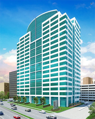 Proposed Office Tower at 1600 West Loop South, Uptown, Houston
