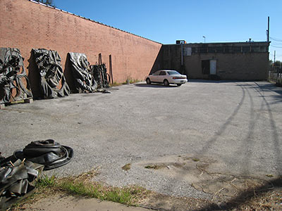 Parking Lot and Performance Installation Space at Box 13 ArtSpace, 6700 Harrisburg Blvd., Houston