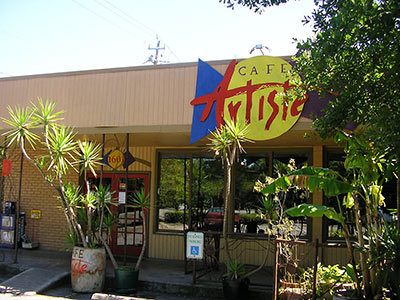Cafe Artiste, Houston, April 18, 2008