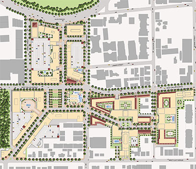 Master Plan of Regent Square, Houston
