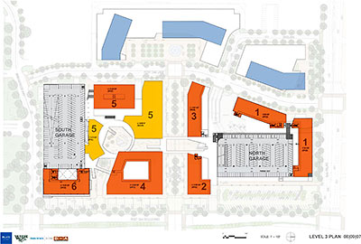 Third Level Site Plan, BLVD Place, Galleria, Houston
