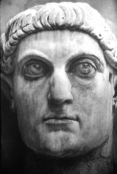 Colossal Head of Constantine I, Rome