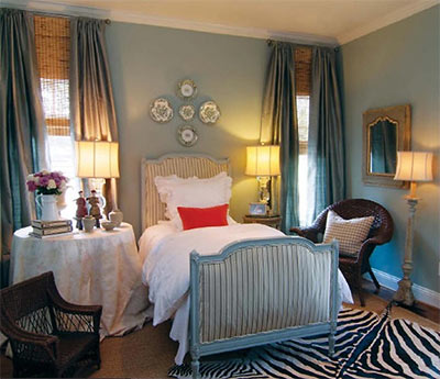 Joni Webb’s Guest Room As Seen in Houston House and Home Magazine