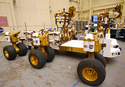 NASA Chariot Lunar Vehicle, Developed for Constellation