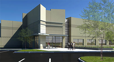 Rendering of Building 2, Lakeview Business Park, 14502 Fondren Rd., Missouri City, Texas