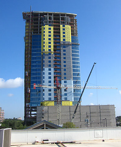 Condo Tower at 2727 Kirby Dr., Under Construction