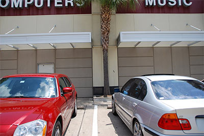Parking Lot, Circuit City, 4500 San Felipe St., Uptown, Houston