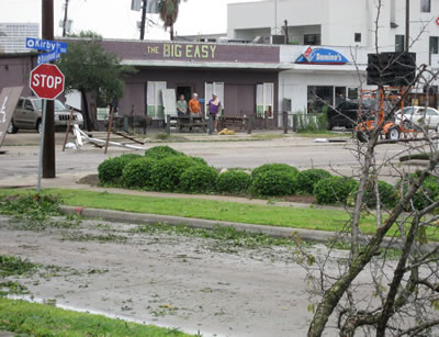 The Big Easy After Hurricane Ike, Kirby Dr., Houston