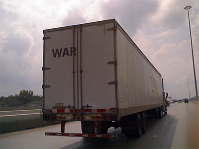 War Truck on I-10, Houston