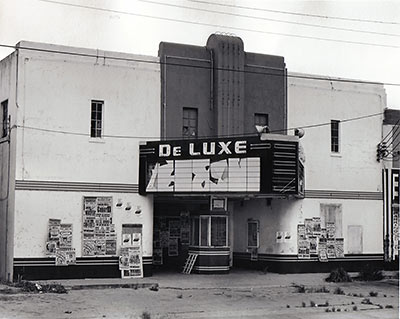 De Luxe Theater Art Gallery in 1971, 3300 Lyons Ave., Fifth Ward, Houston