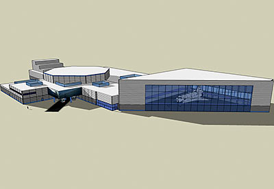 Space Shuttle  York on No Shuttle Parking  Space Center Houston   S Innovative Garage Design