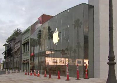 The Apple Store at Highland Village, in Houston, Texas.