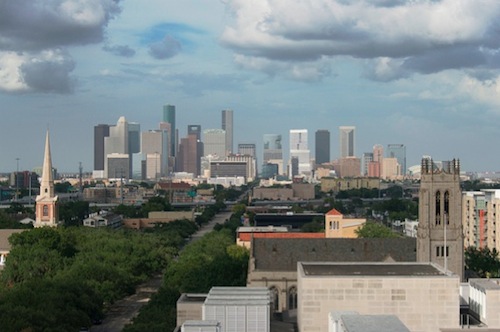 Houston downtown skyline