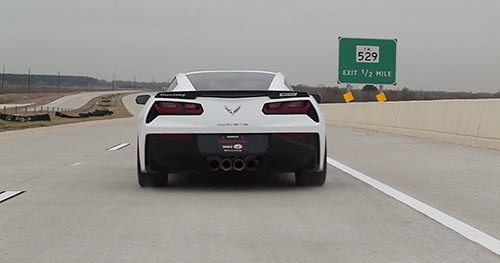 2014 C7 Corvette Stingray on New Grand Parkway Segment E, Texas Hwy. 99 Between I-10 and Hwy. 290, Katy, Texas