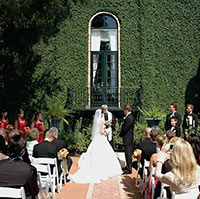 Wedding, Courtyard on St. James Place, 1885 St. James Pl., Houston