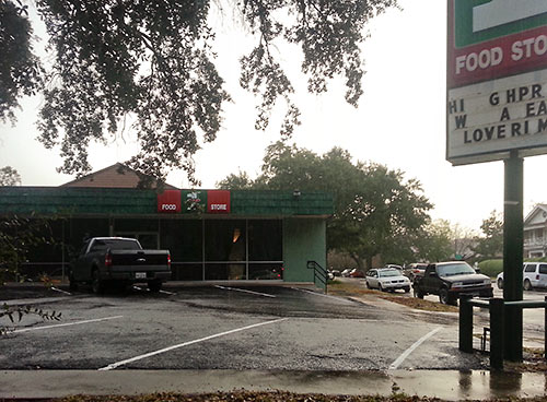First Stop Food Mart, 3321 Stanford St., Audubon Place, Houston