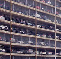 Wedge International Tower Parking Garage, Downtown Houston