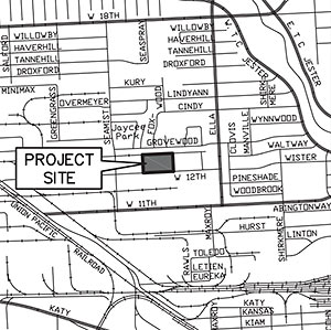 Proposed Timbergrove Heights Townhome Development, W. 12th St. Between Seamist and Ella, Timbergrove Manor, Houston