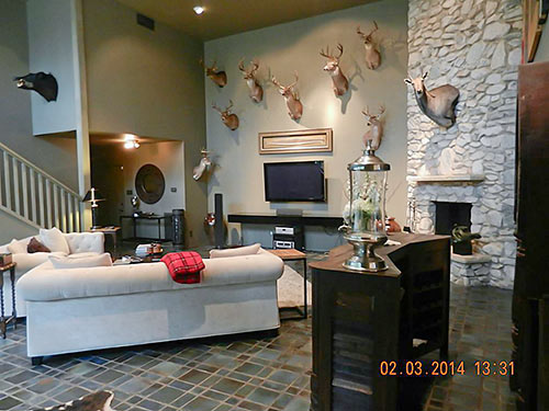 Living Room, 2535 Glen Haven Blvd., Old Braeswood, Houston