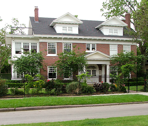 Bullock Mansion, 411 Lovett Blvd. at Taft St., Avondale, Montrose, Houston