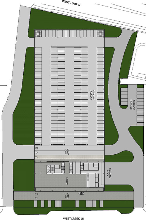 Proposed Westcreek Centre, 2040 Westcreek Ln., Highland Village, Houston