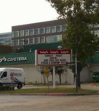 Luby's Cafeteria, 825 Town & Country Ln., CityCentre, Houston