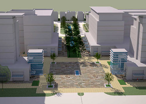 Proposed Memorial Green Mixed Use Development, 12505 and 12601 Memorial Dr., Houston