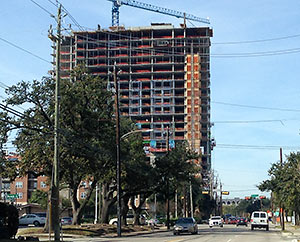 Sovereign at Regent Square Under Construction, 3233 West Dallas St., North Montrose, Houston