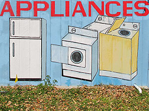 Appliances Wall Mural, Houston