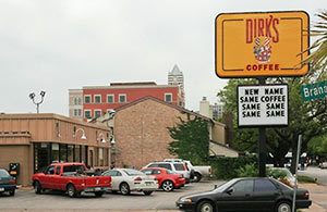 Dirk's Coffee, 4005 Montrose Blvd. at Branard, Montrose, Houston