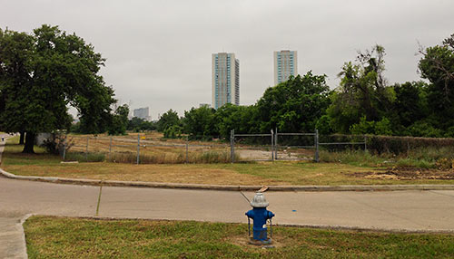 Former Site of Planned HCC College of Health Sciencesâ€™ Medical Science & Technology Early College Charter High School, Hwy. 288 and North MacGregor Way, Third Ward, Houston